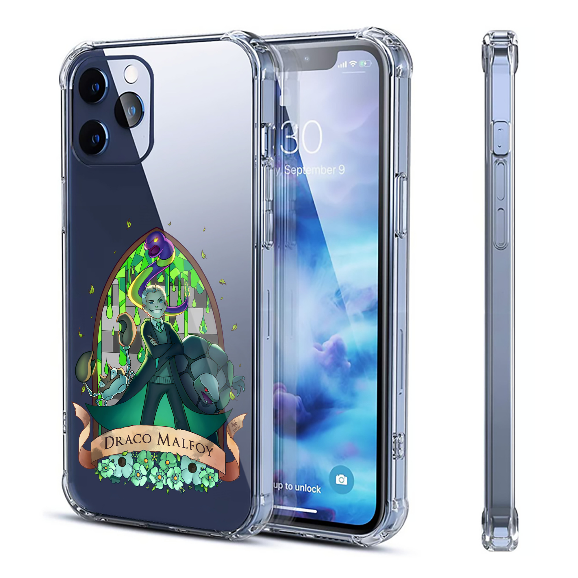 （画像用） Harry Potter ハリー・ポッターシリーズ 【iPhone 12シリーズ対応】透明スマホケース（クリアソフトケース）
